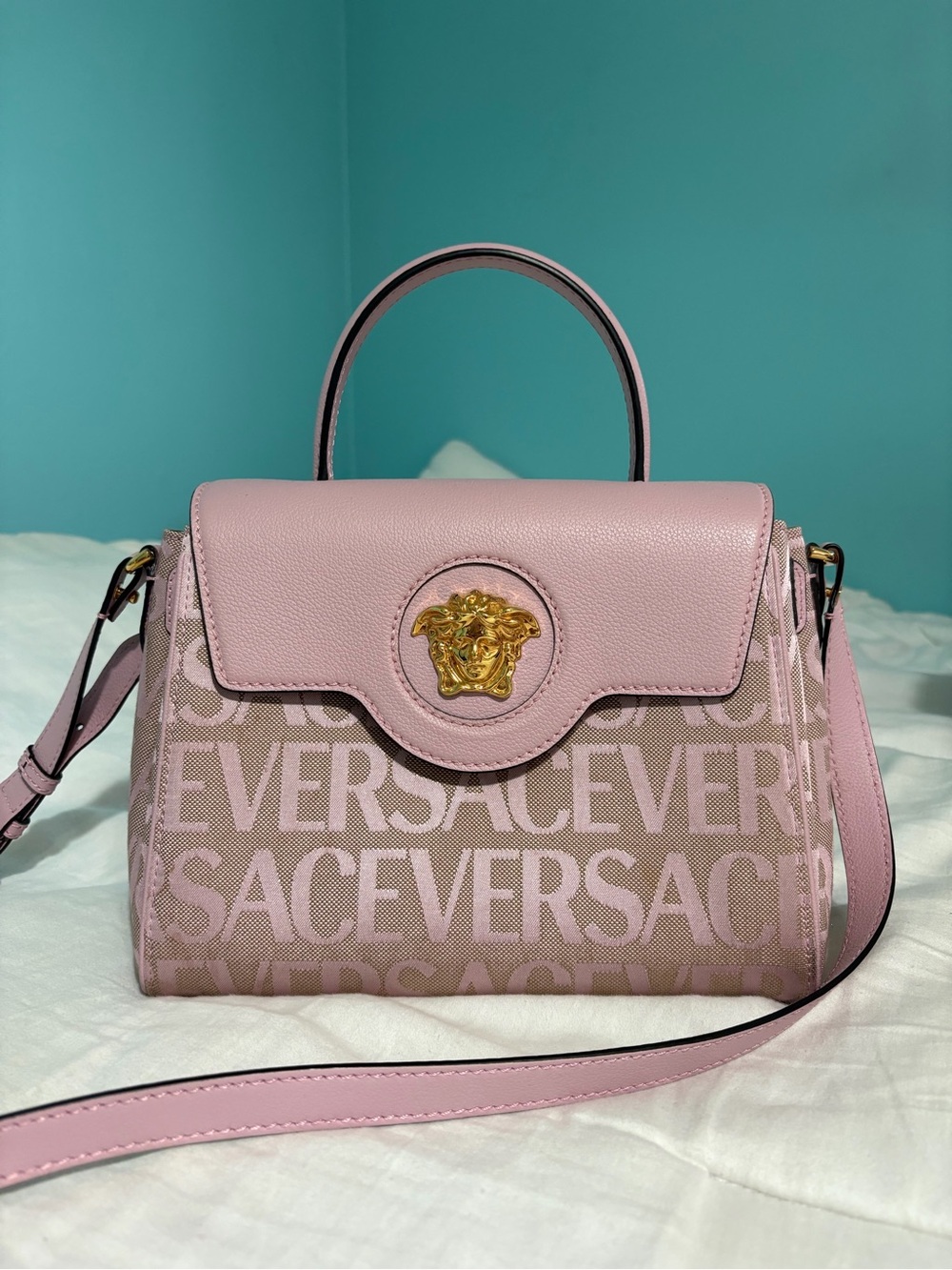 Versace Light Pink Purse